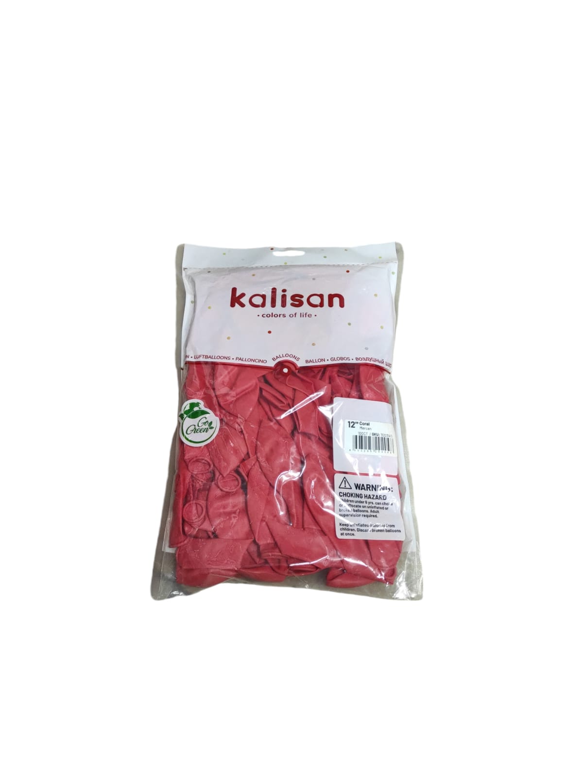 Toptan Kalisan Pastel Mercan  Balon 12 100lü 